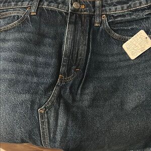 Blue Mini Skirt with Classic Style